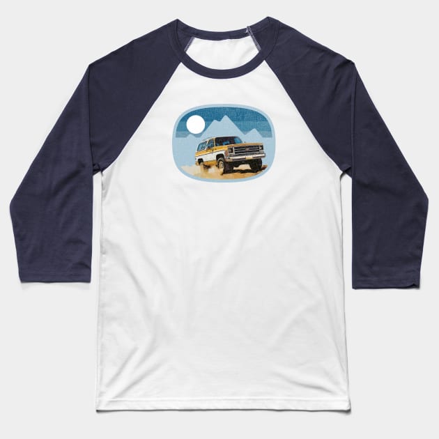 Desert K5 Blazer Baseball T-Shirt by NeuLivery